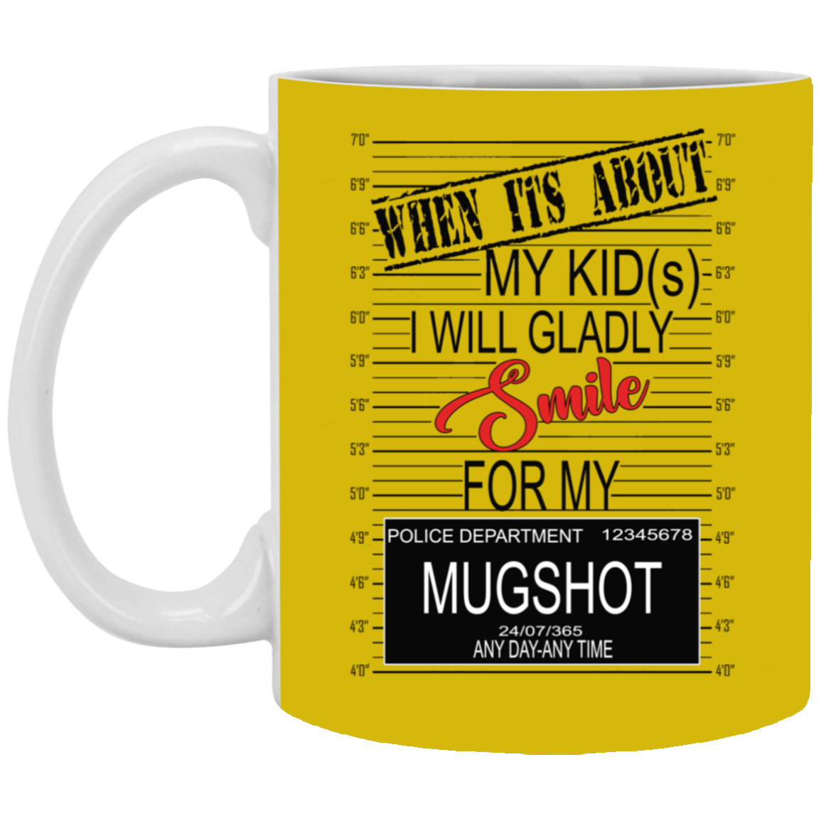 Mugshot-11oz White Mug