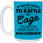 Rattle My Cage-15oz White Mug