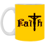 Faith-11oz White Mug