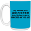 My Mouth Has No Filter-15oz White Mug
