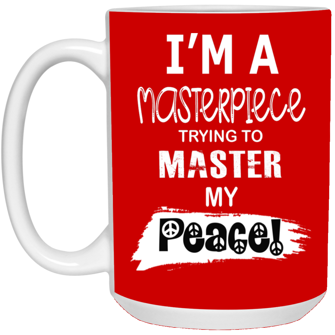 Master Peace-15oz White Mug