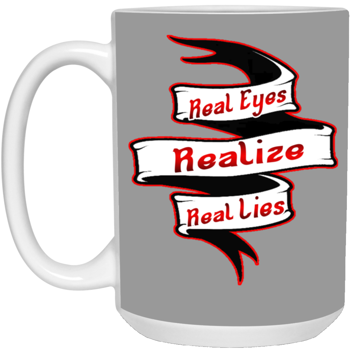 Real Eyes-15oz White Mug