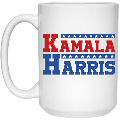 Kamala Harris-15oz Ceramic White Mug