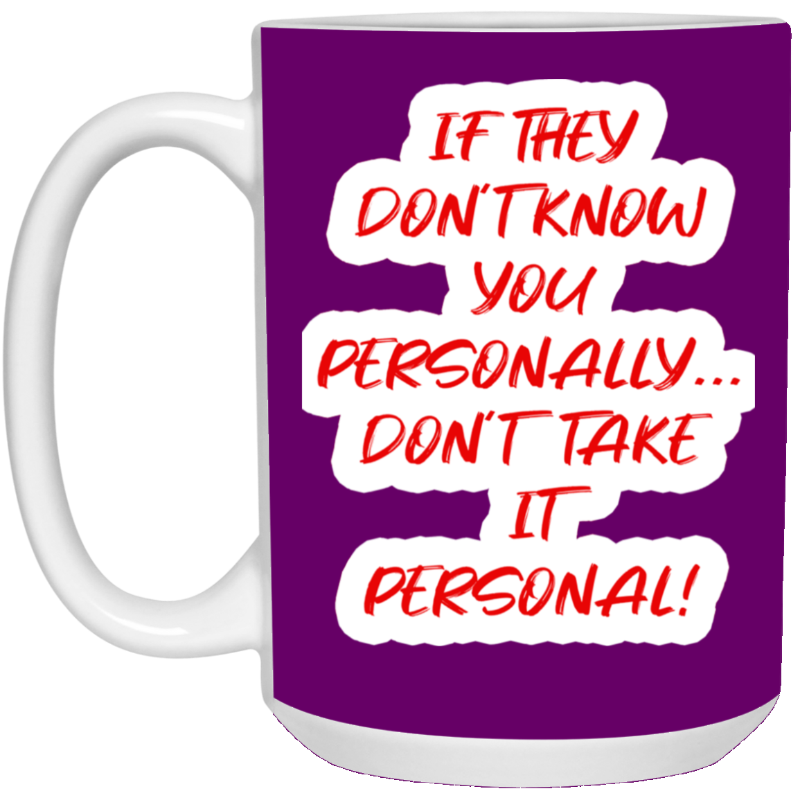 Personal-15oz White Mug
