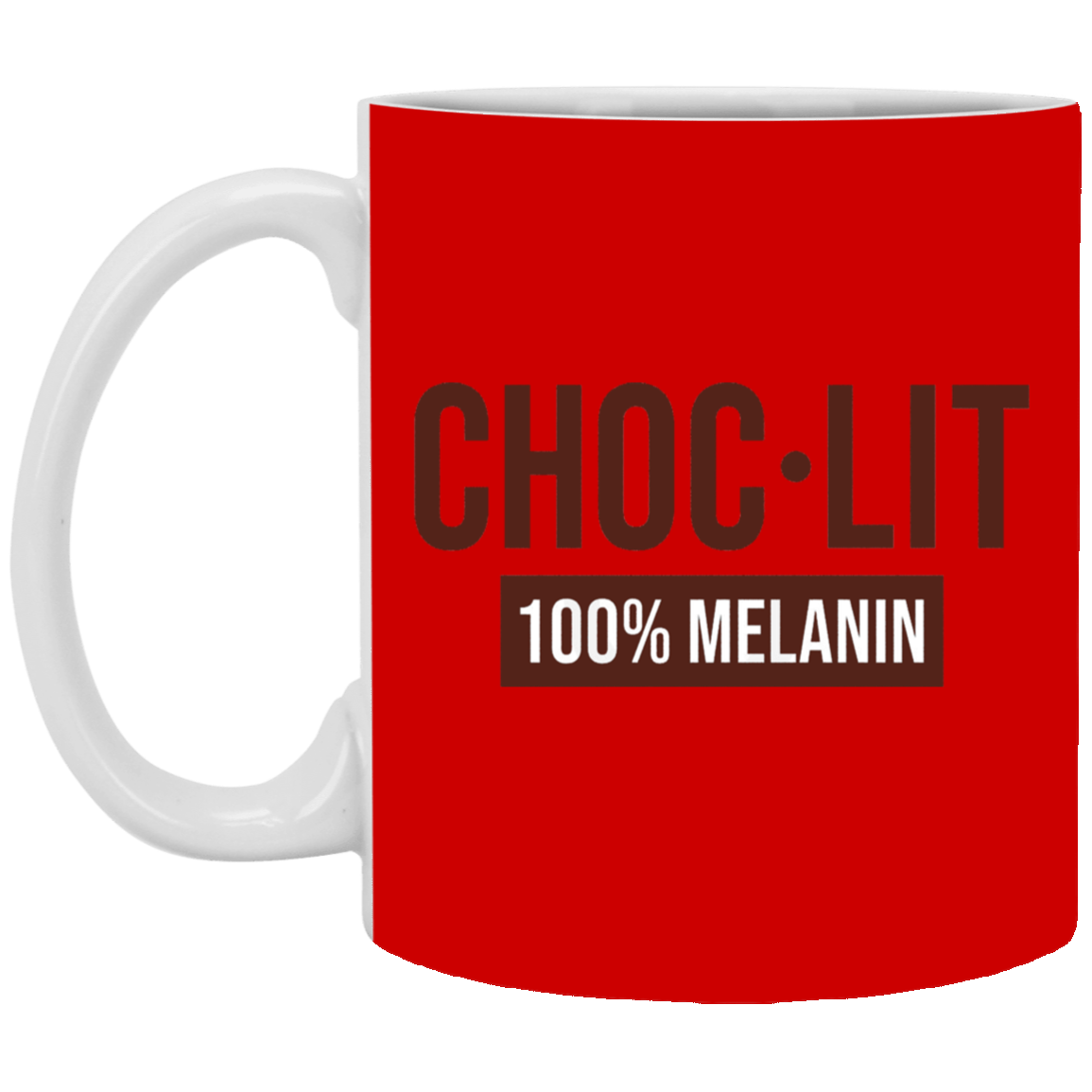 Choc-Lit-11oz White Mug