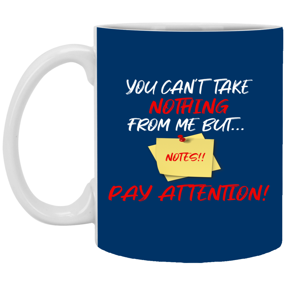 Notes-11oz White Mug