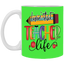 Livin' Teacher Life-11oz White Mug