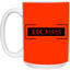 Boss-15oz White Mug