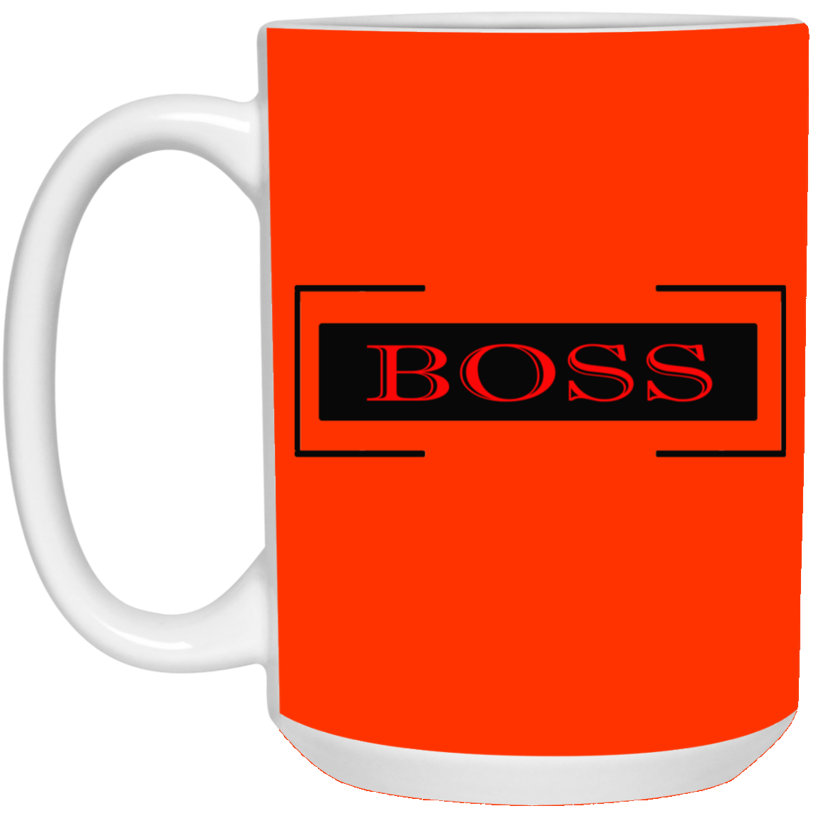 Boss-15oz White Mug