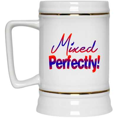 Mixed Perfectly-Beer Stein 22oz.