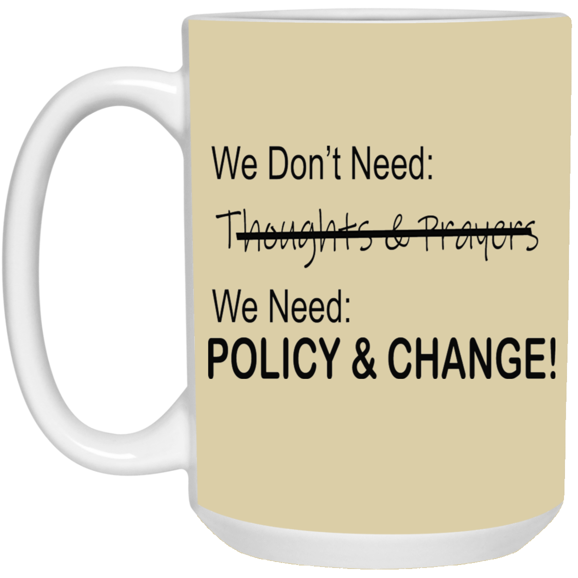 Change-15oz White Mug