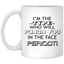 Punch You-11oz White Mug