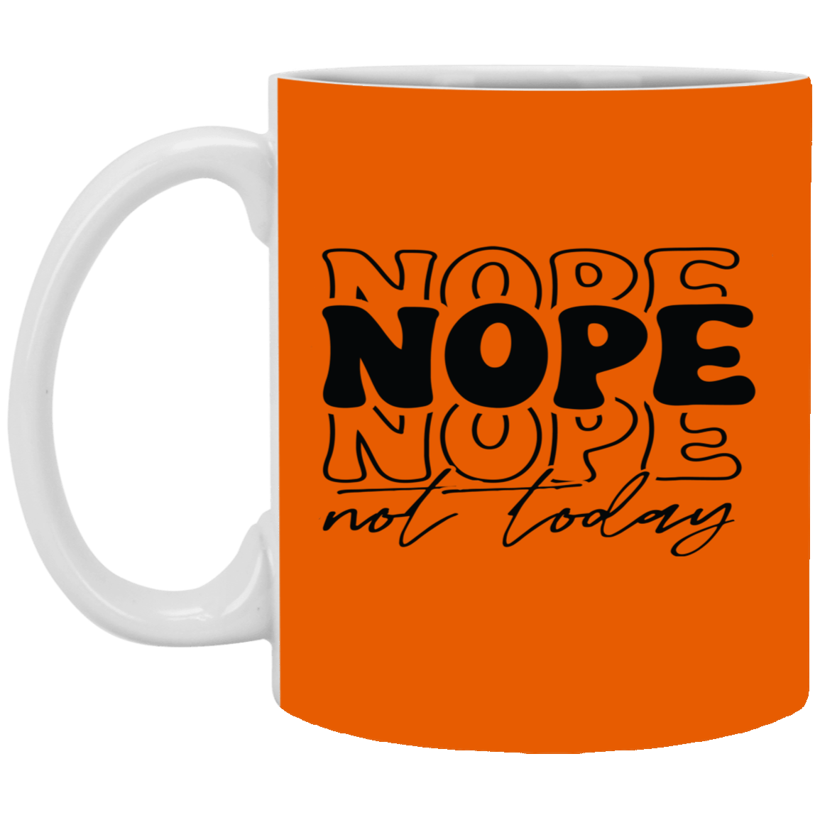 Nope-11oz White Mug