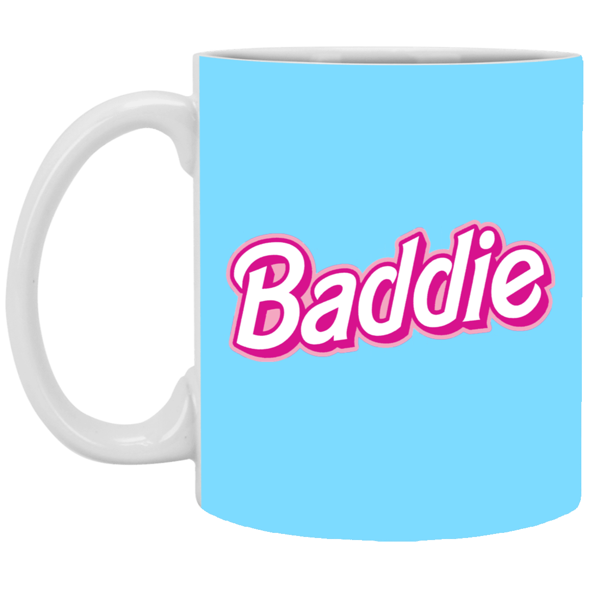 Pink Baddie-11oz White Mug