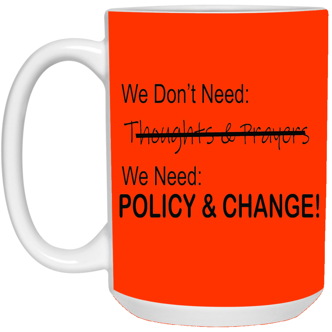 Change-15oz White Mug