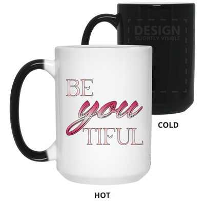 Beyoutiful-15oz Color Changing Mug
