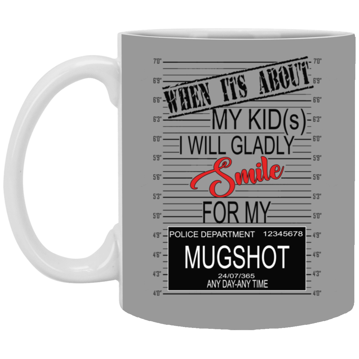 Mugshot-11oz White Mug