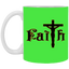 Faith-11oz White Mug