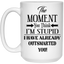 Outsmarted-15oz White Mug