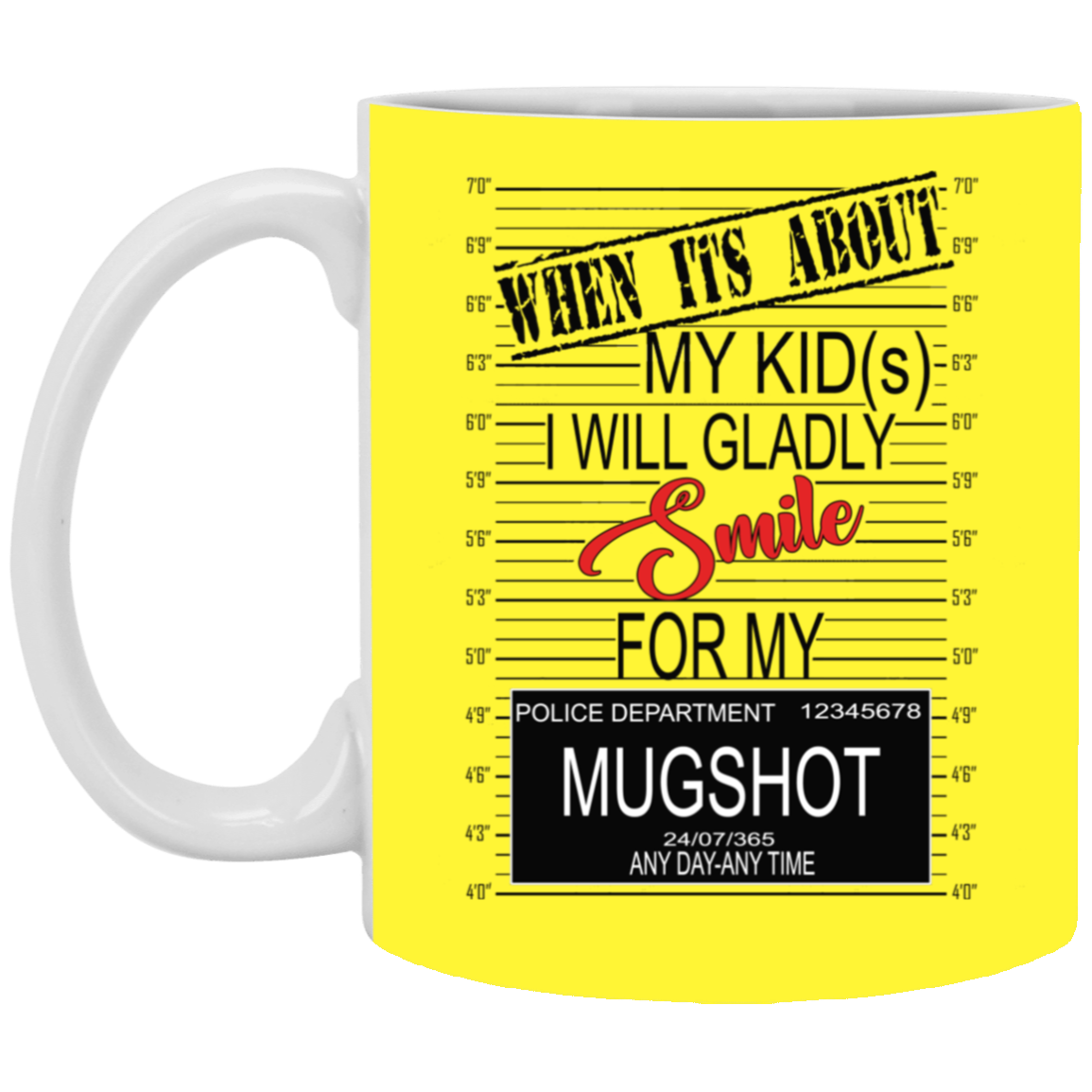 Mugshot-11oz White Mug