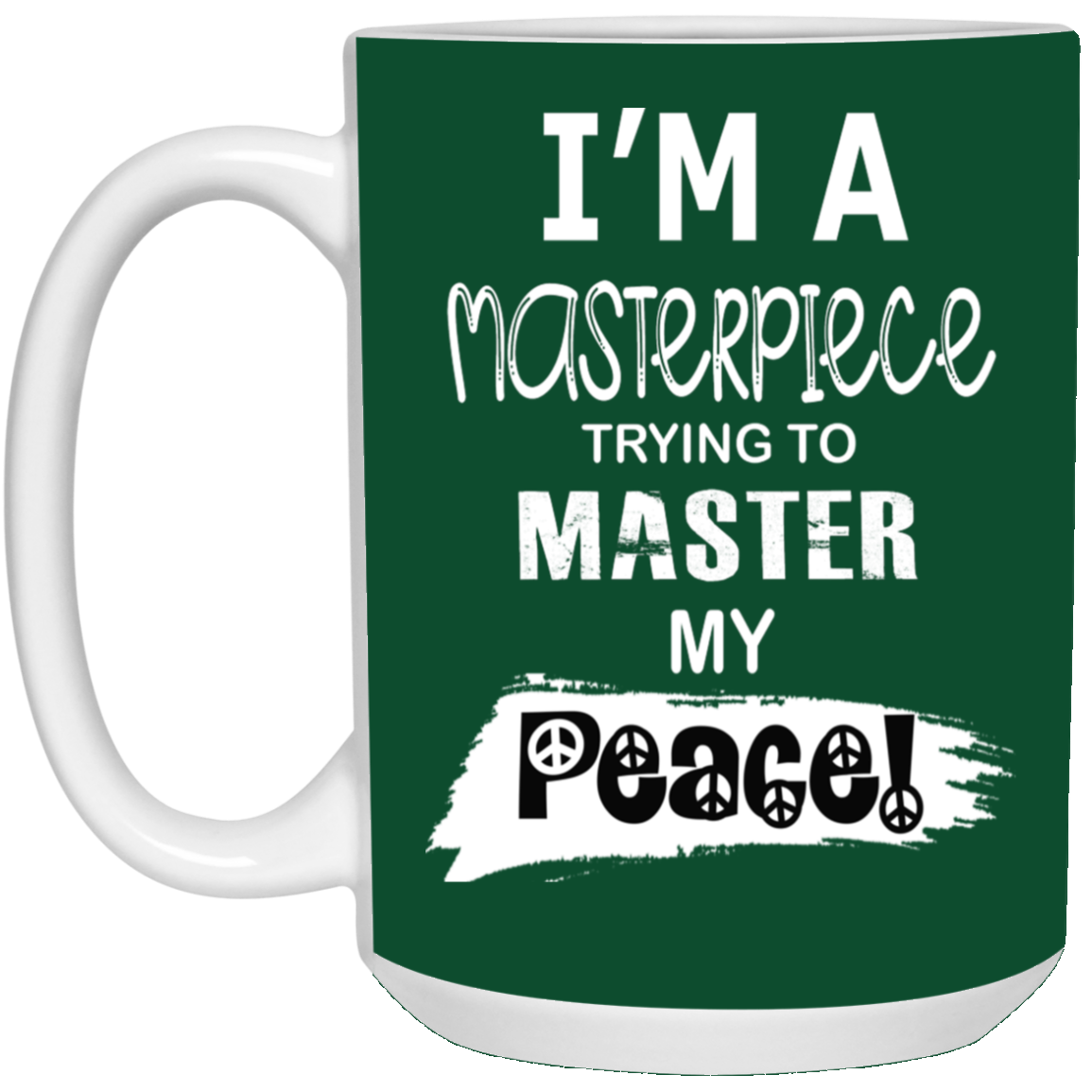 Master Peace-15oz White Mug