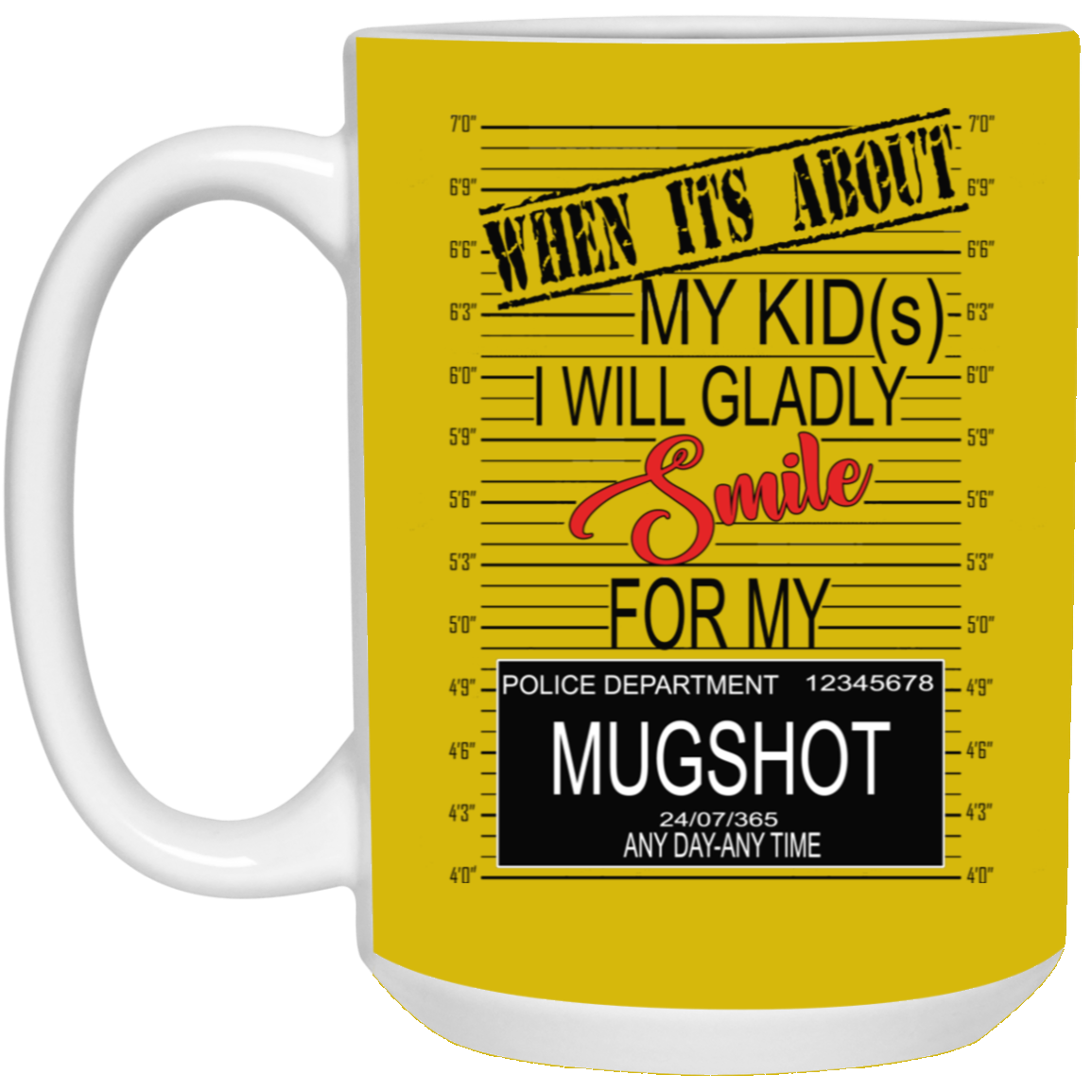 Mugshot-15oz White Mug