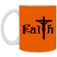 Faith-11oz White Mug