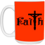 Faith-15oz White Mug