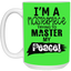 Master Peace-Black-15oz White Mug