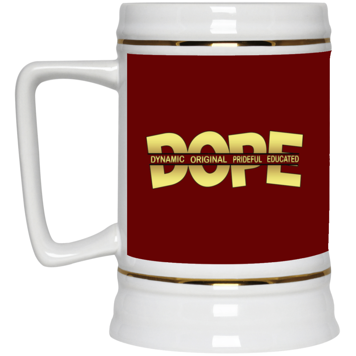 Dope-Beer Stein 22oz.