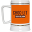 Choc-Lit-Beer Stein 22oz.