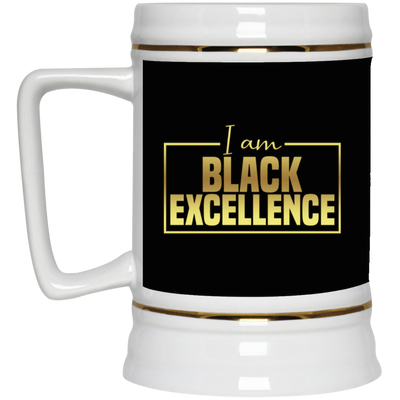 Black Excellence-Beer Stein 22oz.