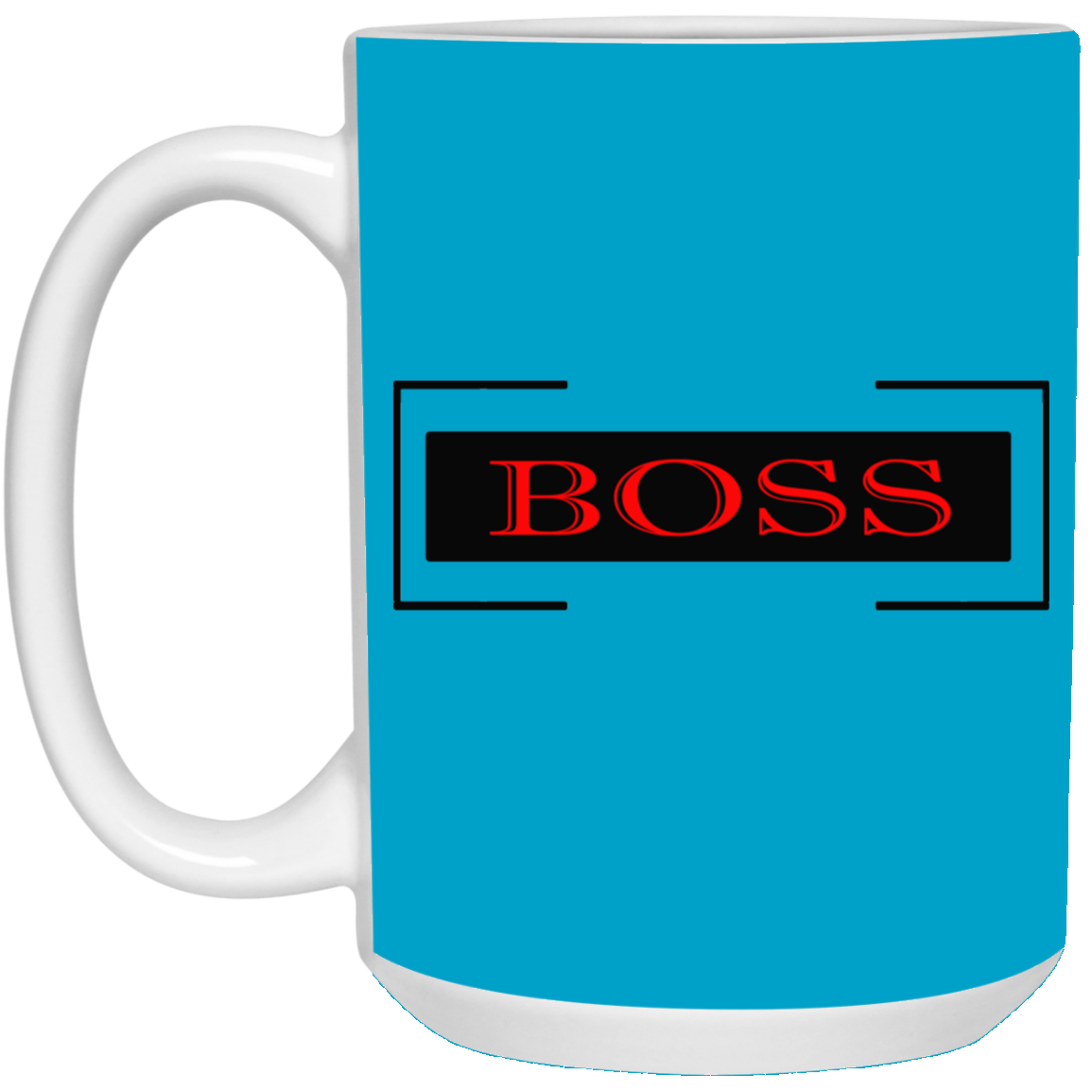 Boss-15oz White Mug
