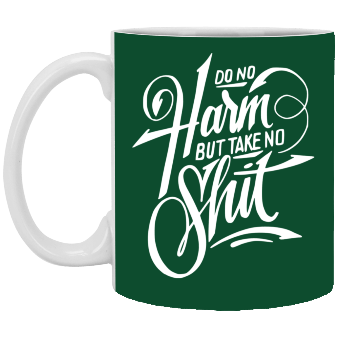 No Harm-11oz White Mug