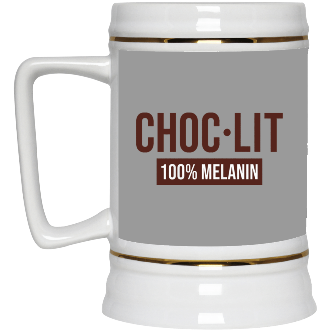 Choc-Lit-Beer Stein 22oz.