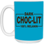 Dark Choc-Lit-15oz White Mug