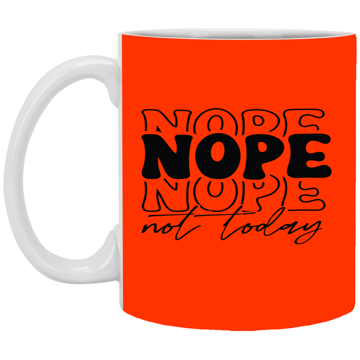Nope-11oz White Mug