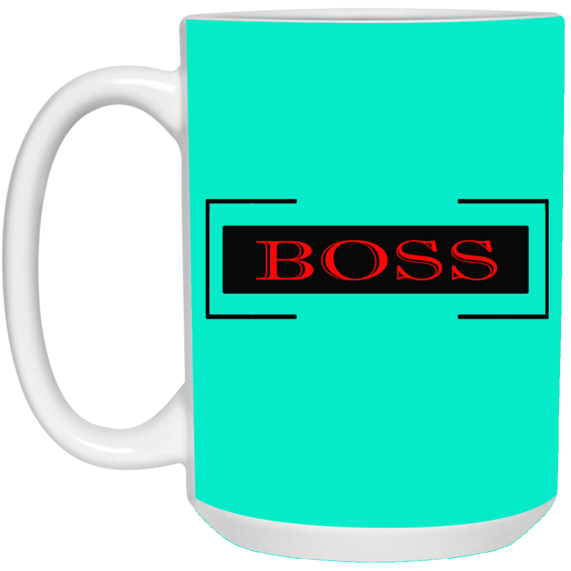Boss-15oz White Mug