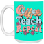 Coffee-Teach-Repeat-15oz White Mug