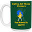 Salty-White Girl-15oz White Mug