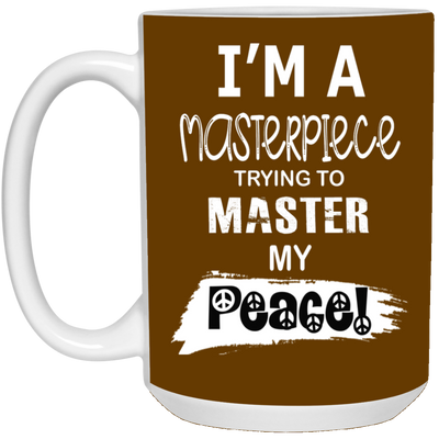 Master Peace-15oz White Mug
