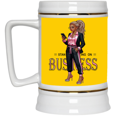 Standing on Business-Dreads-Beer Stein 22oz.