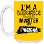 Master Peace-Black-15oz White Mug