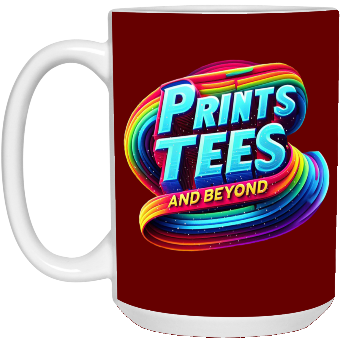 PTB-15oz Ceramic White Mug