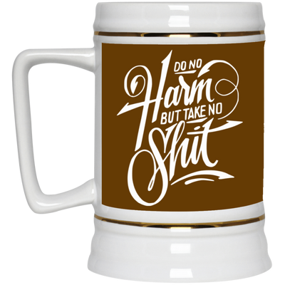 No Harm-Beer Stein 22oz.