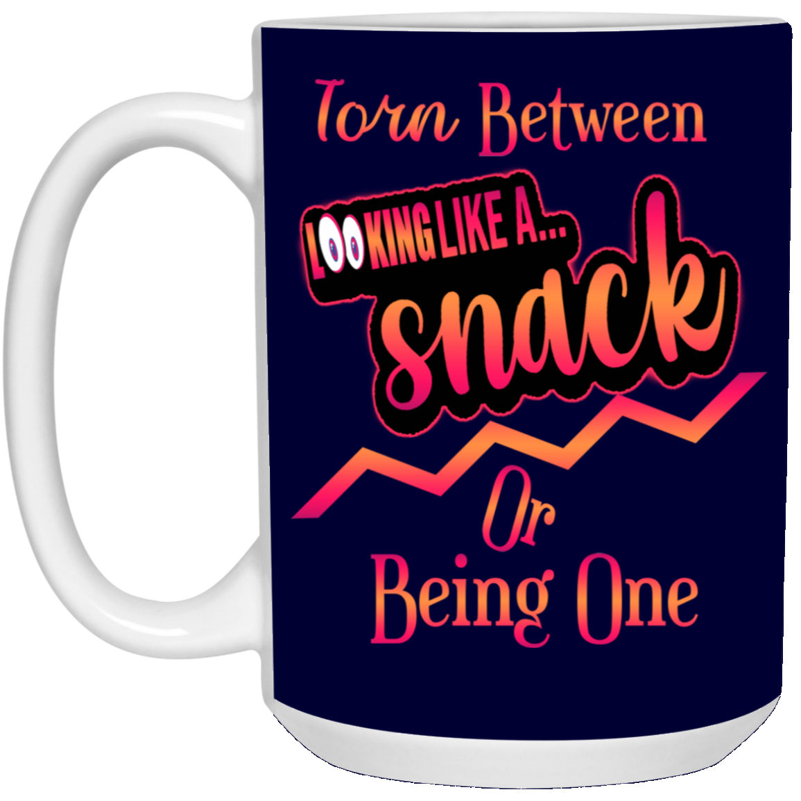 A Snack-15oz White Mug