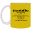 Baddie Definition-11oz White Mug