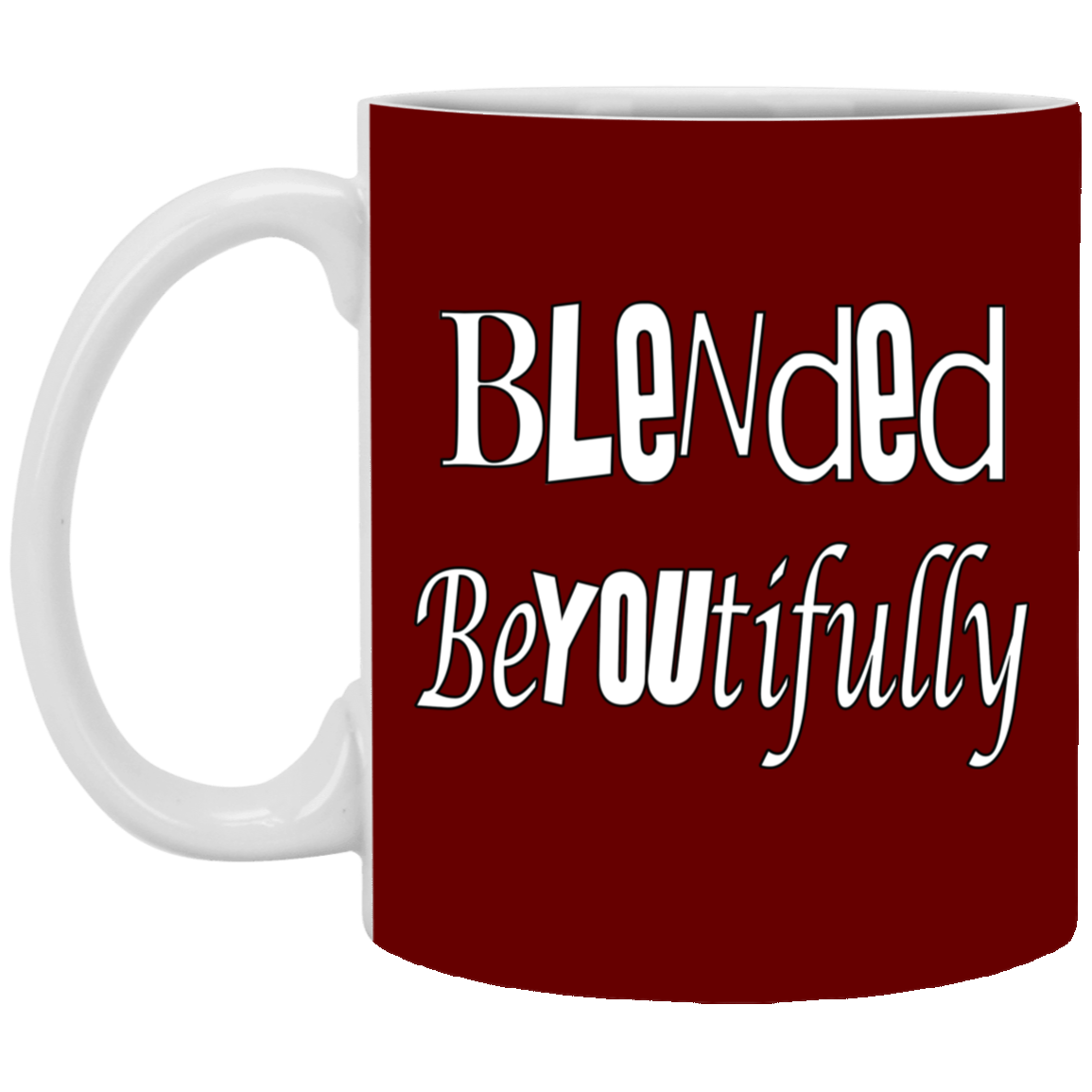 Blended -11oz White Mug