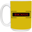 Boss-15oz White Mug