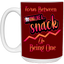 A Snack-15oz White Mug